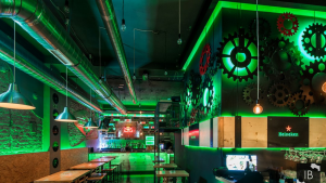 Bar industriel Heineken
