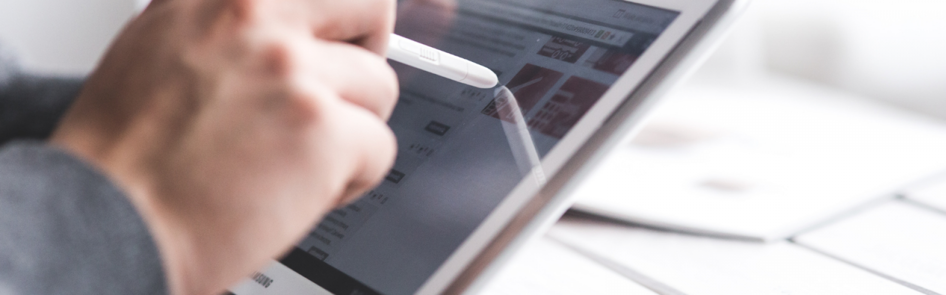 stylet et tablette graphique