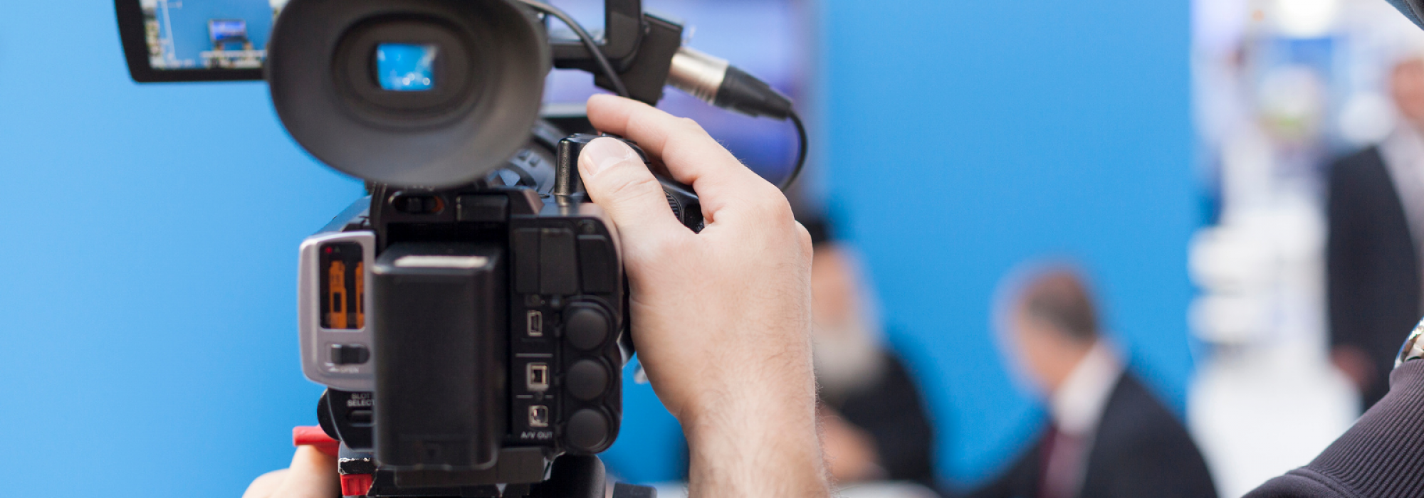 camera lors d'un événement